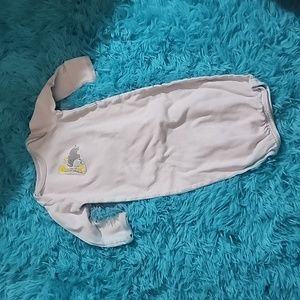 Carters NB-0-3 mitten gender neutral night gown sleep sack